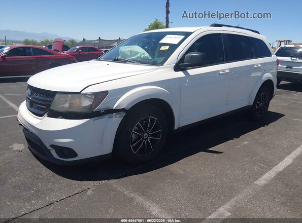3C4PDCBG0JT526227 2018 DODGE JOURNEY White Przód lewy