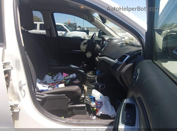 3C4PDCBG0JT526227 2018 DODGE JOURNEY White Widok wnętrza z przodu