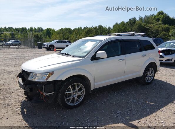 3C4PDCBG1GT115752 2016 DODGE JOURNEY White Առջևի ձախ երեք քառորդ տեսարան