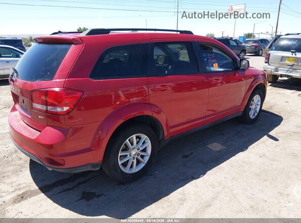 3C4PDCBG1GT148217 2016 DODGE JOURNEY Red Trasero derecho