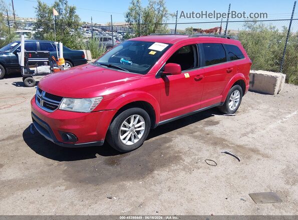 3C4PDCBG1GT148217 2016 DODGE JOURNEY Red Vista tres cuartos delantera izquierda