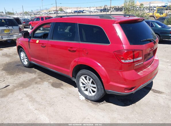 3C4PDCBG1GT148217 2016 DODGE JOURNEY Red Trasero izquierdo