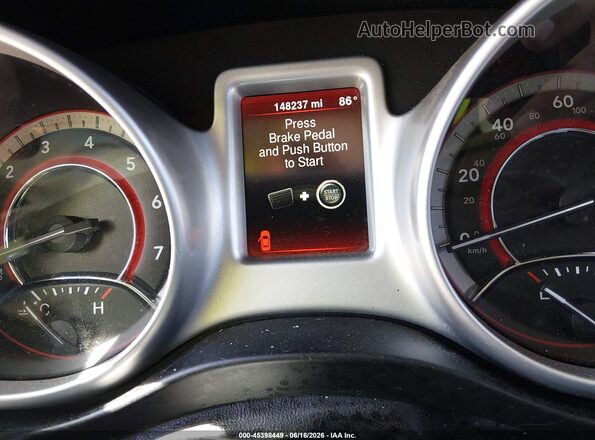 3C4PDCBG1GT148217 2016 DODGE JOURNEY Red Vista de los asientos traseros
