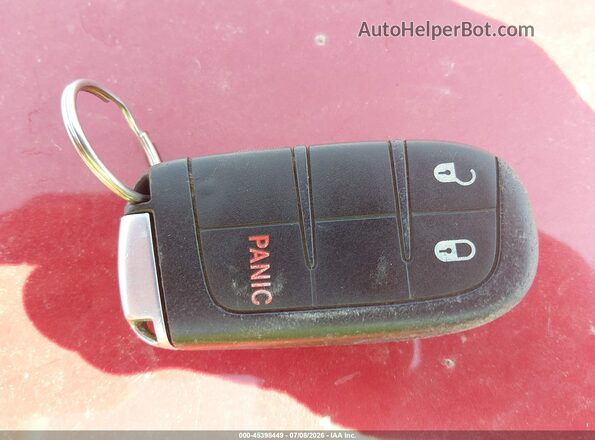 3C4PDCBG1GT148217 2016 DODGE JOURNEY Red Vista del salpicadero
