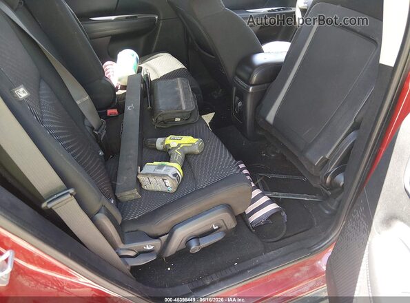 3C4PDCBG1GT148217 2016 DODGE JOURNEY Red Vista de la etiqueta del VIN