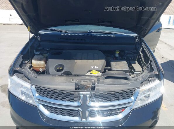 3C4PDCBG1HT532130 2017 DODGE JOURNEY Black უკანა ხედი