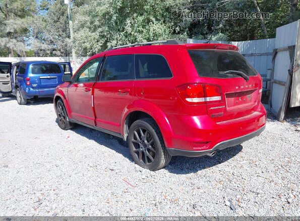 3C4PDCBG1HT701692 2017 DODGE JOURNEY Красный Задняя левая четверть