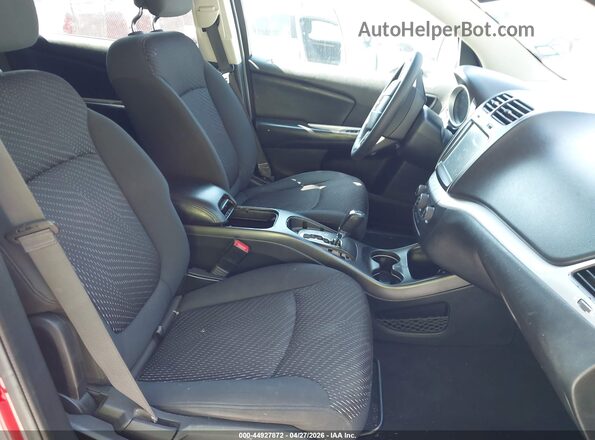 3C4PDCBG1HT701692 2017 DODGE JOURNEY Красный Вид салона спереди