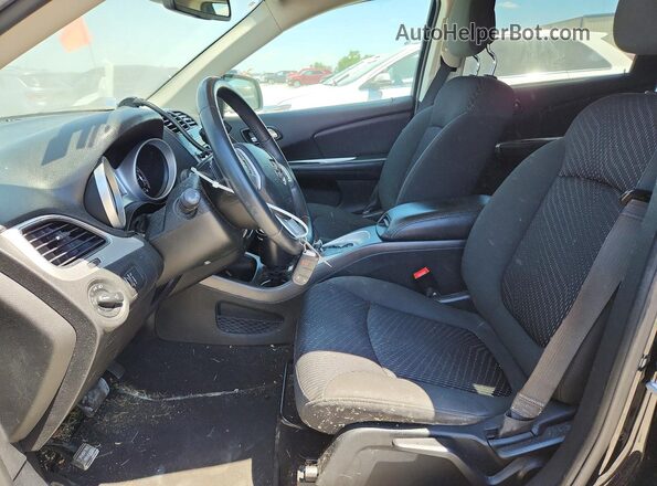 3C4PDCBG2JT509400 2018 DODGE JOURNEY Black წინა სალონის ხედი