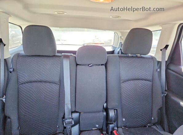 3C4PDCBG2JT509400 2018 DODGE JOURNEY Black უკანა სავარძლების ხედი