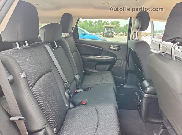 3C4PDCBG3GT122704 2016 DODGE JOURNEY Red Вид задньої частини салону