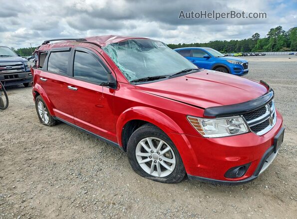 3C4PDCBG3GT122704 2016 DODGE JOURNEY Red Передня права чверть