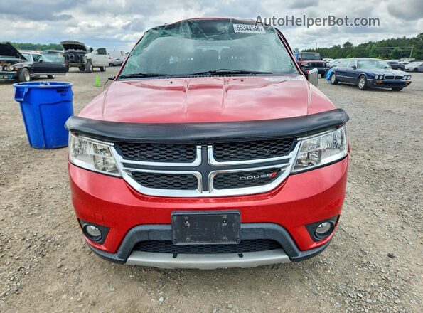3C4PDCBG3GT122704 2016 DODGE JOURNEY Red Вид спереду