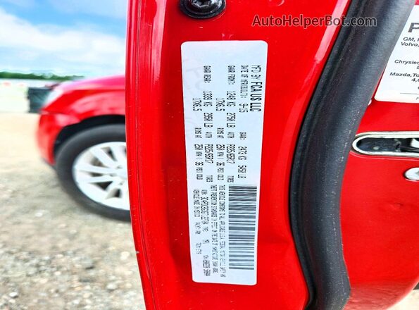 3C4PDCBG3GT122704 2016 DODGE JOURNEY Red Панорамний вид салону 360°