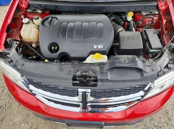 3C4PDCBG3GT122704 2016 DODGE JOURNEY Red Вид підкапотного простору