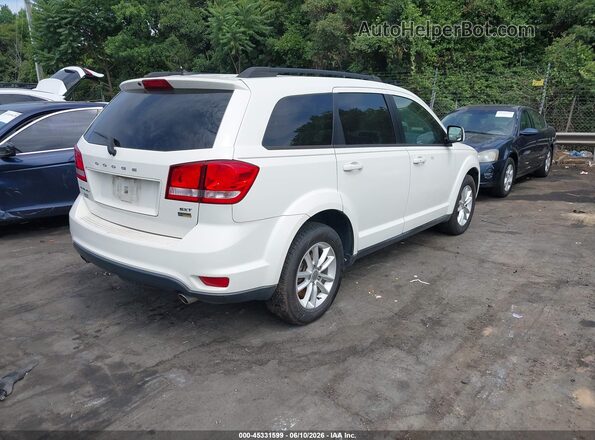 3C4PDCBG3GT146033 2016 DODGE JOURNEY White Задня права чверть
