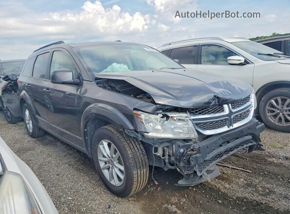 3C4PDCBG3GT209986 2016 DODGE JOURNEY Gray Delantero derecho