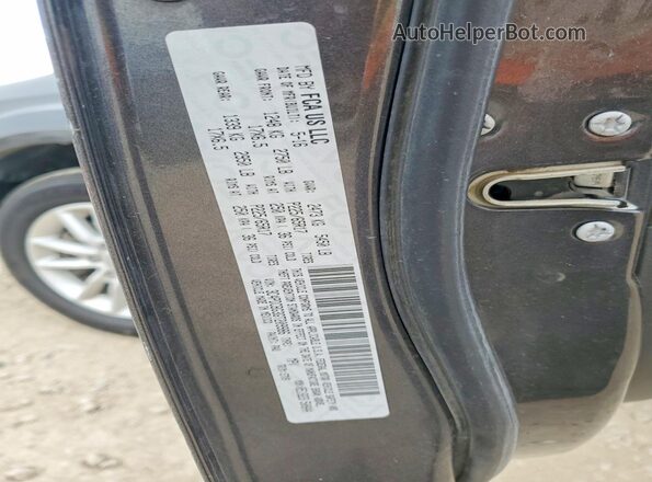 3C4PDCBG3GT209986 2016 DODGE JOURNEY Gray Vista de la etiqueta del VIN