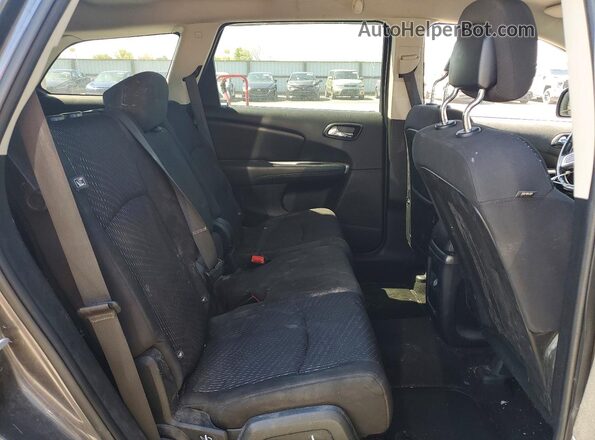 3C4PDCBG3HT677511 2017 DODGE JOURNEY Charcoal Rear interior view
