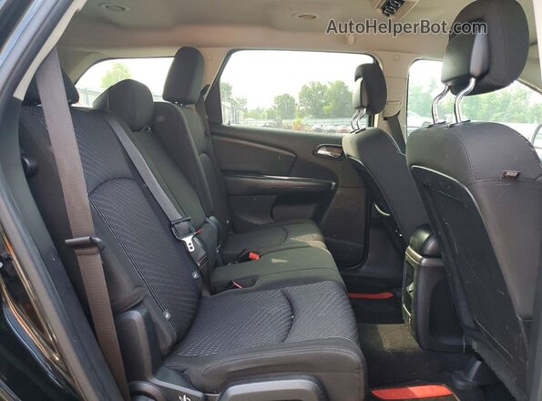 3C4PDCBG4GT127071 2016 DODGE JOURNEY Black Սալոնի հետևի տեսք