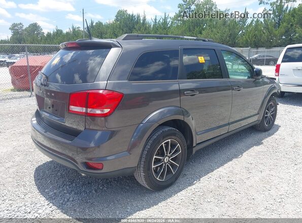 3C4PDCBG6JT507231 2018 DODGE JOURNEY Gray Tył prawy