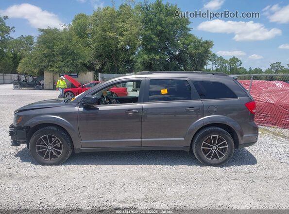 3C4PDCBG6JT507231 2018 DODGE JOURNEY Gray Widok wnętrza 360 stopni
