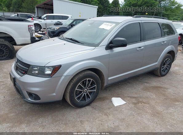 3C4PDCBG6JT512316 2018 DODGE JOURNEY Gray წინა მარცხენა ხედი სამი მეოთხედიდან