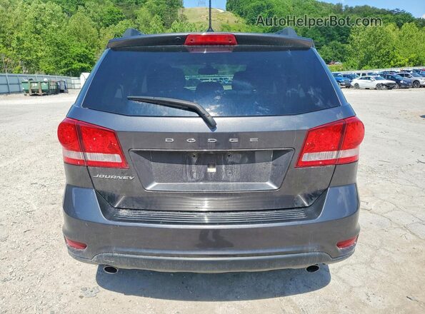 3C4PDCBG6JT522621 2018 DODGE JOURNEY Charcoal Vista trasera