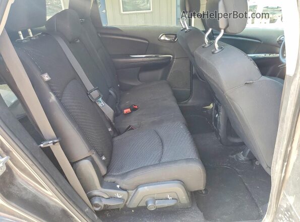 3C4PDCBG6JT522621 2018 DODGE JOURNEY Charcoal Vista interior trasera