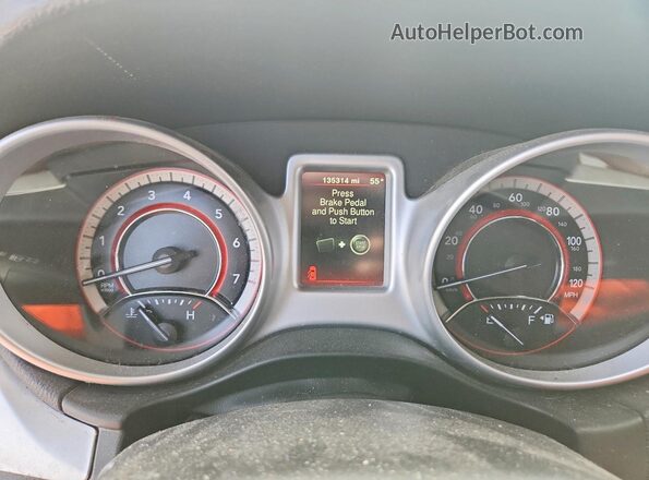 3C4PDCBG6KT833306 2019 DODGE JOURNEY Серый Вид щитка приборов