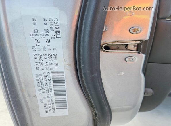 3C4PDCBG6KT833306 2019 DODGE JOURNEY Серый Вид наклейки с VIN-кодом