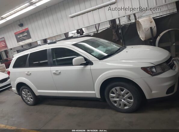 3C4PDCBG7JT505309 2018 DODGE JOURNEY White Instrument cluster view