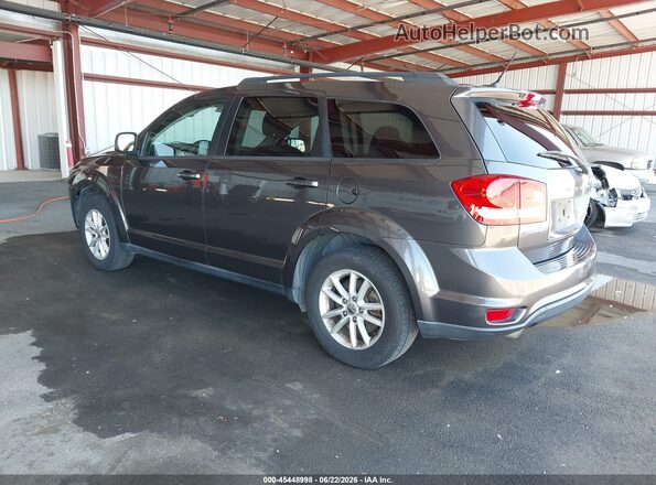 3C4PDCBG8GT146772 2016 DODGE JOURNEY Gray Rear left