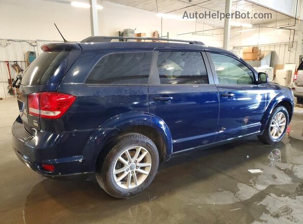 3C4PDCBG9HT537124 2017 DODGE JOURNEY Синий Задняя правая четверть