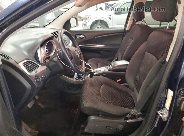 3C4PDCBG9HT537124 2017 DODGE JOURNEY Синий Вид салона спереди