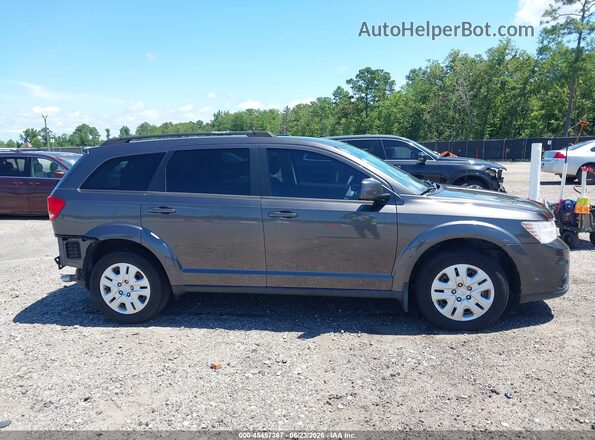 3C4PDCBG9KT870222 2019 DODGE JOURNEY Gray Widok wnętrza z tyłu