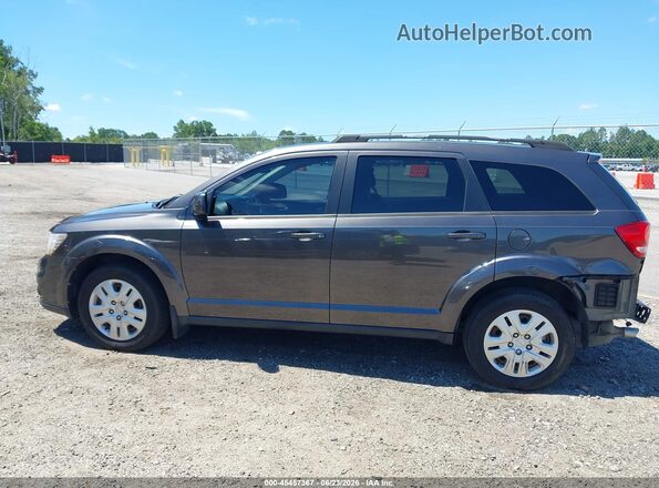 3C4PDCBG9KT870222 2019 DODGE JOURNEY Gray Widok wnętrza 360 stopni