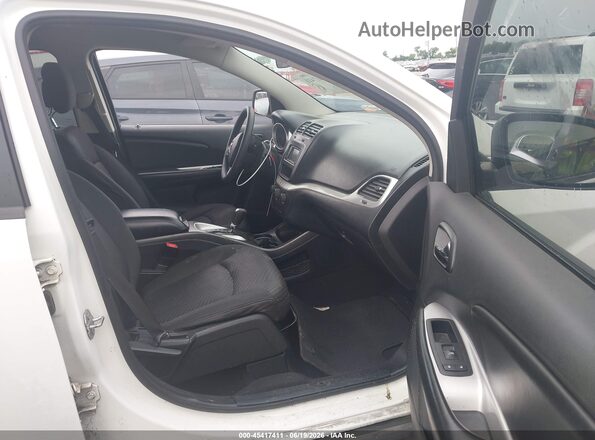 3C4PDCBGXGT224551 2016 DODGE JOURNEY White Вид салону спереду