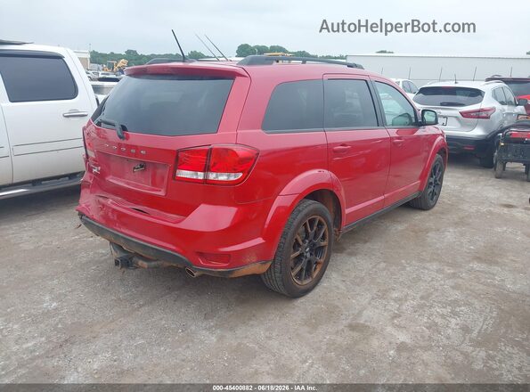 3C4PDCBGXJT243821 2018 DODGE JOURNEY Red Հետևի աջ