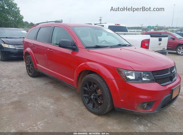3C4PDCBGXJT243821 2018 DODGE JOURNEY Red Սալոնի հետևի տեսք