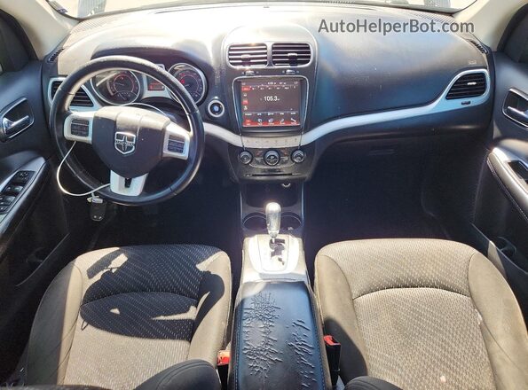 3C4PDCBGXJT254270 2018 DODGE JOURNEY Black Widok deski rozdzielczej