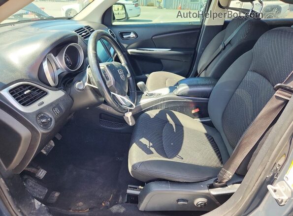 3C4PDCBGXJT254270 2018 DODGE JOURNEY Black Widok wnętrza z przodu