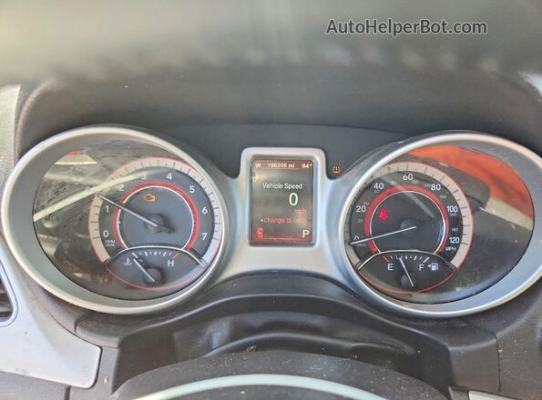 3C4PDCBGXJT254270 2018 DODGE JOURNEY Black Widok zestawu wskaźników