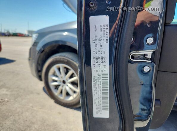 3C4PDCBGXJT254270 2018 DODGE JOURNEY Black Widok naklejki z numerem VIN