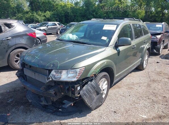 3C4PDCCG4GT157847 2016 DODGE JOURNEY Green Przód lewy