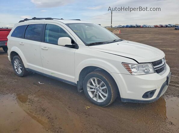 3C4PDCCG8GT230136 2016 DODGE JOURNEY White Delantero derecho