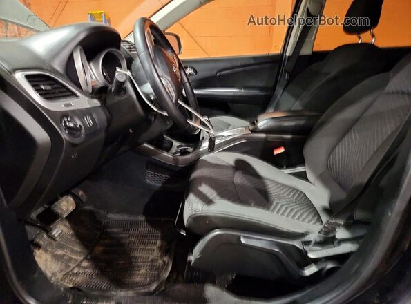 3C4PDCCG9JT248720 2018 DODGE JOURNEY Черный Вид салона спереди