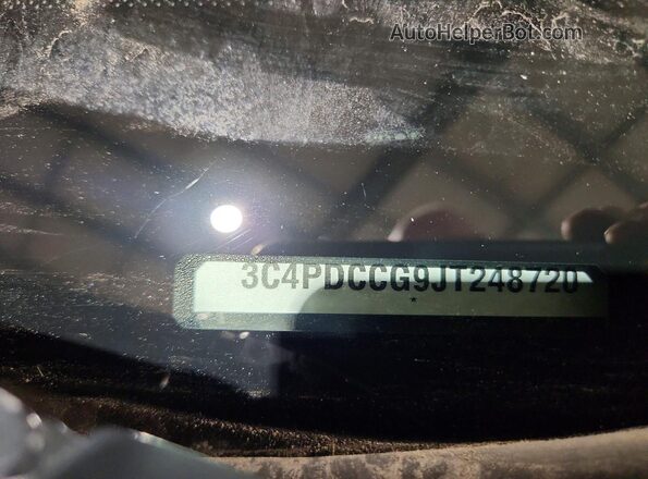 3C4PDCCG9JT248720 2018 DODGE JOURNEY Черный Вид наклейки с VIN-кодом