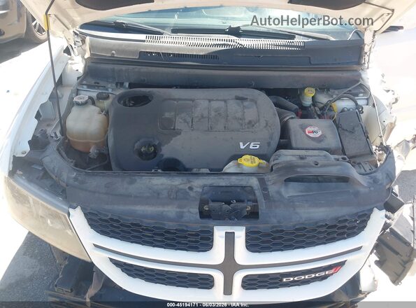 3C4PDCEG4GT154377 2016 DODGE JOURNEY White Вид ззаду