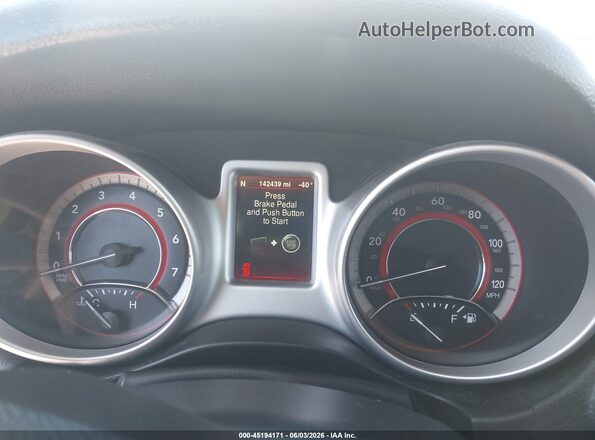 3C4PDCEG4GT154377 2016 DODGE JOURNEY White Вид задніх сидінь